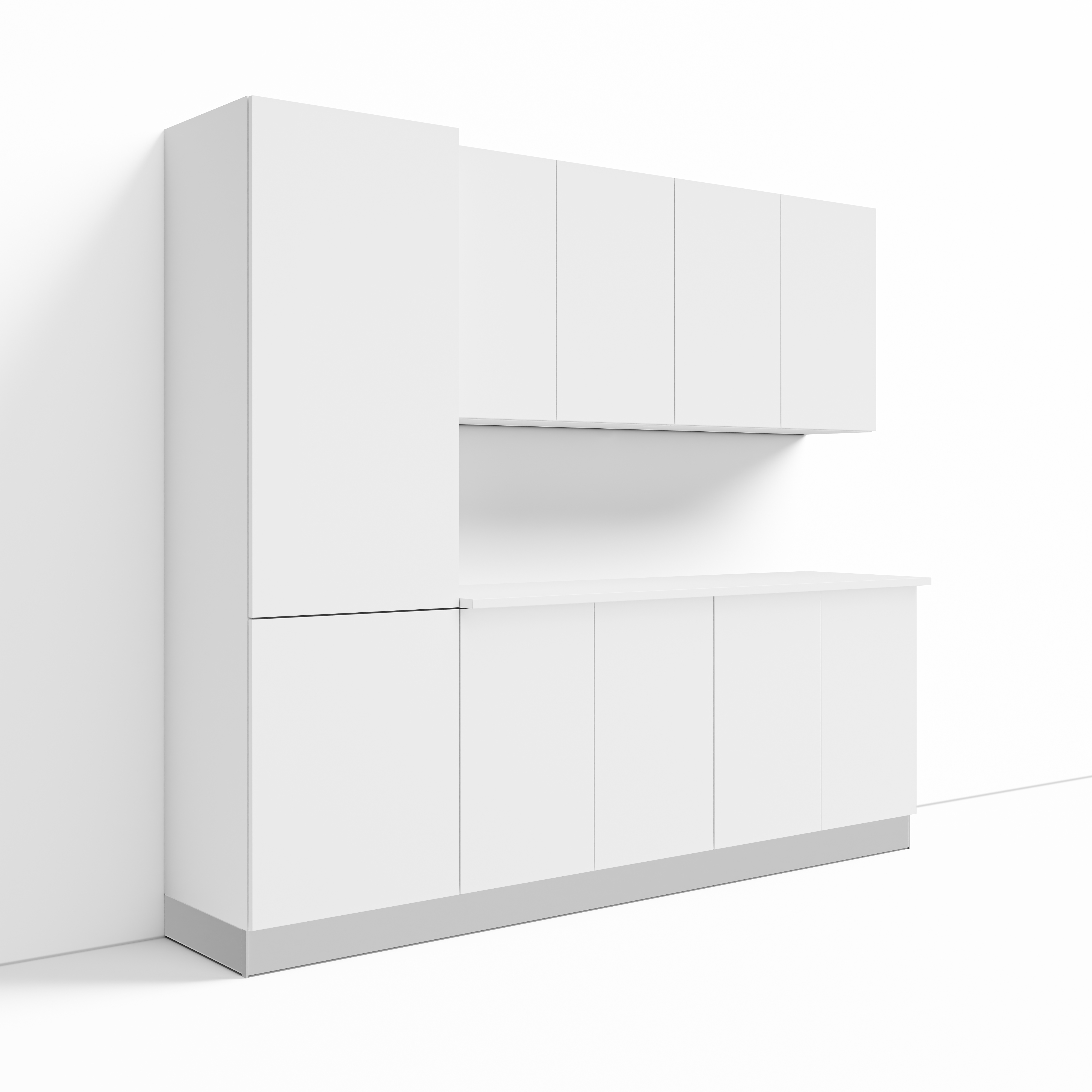 Klovo 8 ft. Garage Storage / Utility Room / Basement Storage Set — 6-Piece Core Kit — view 1 of 4