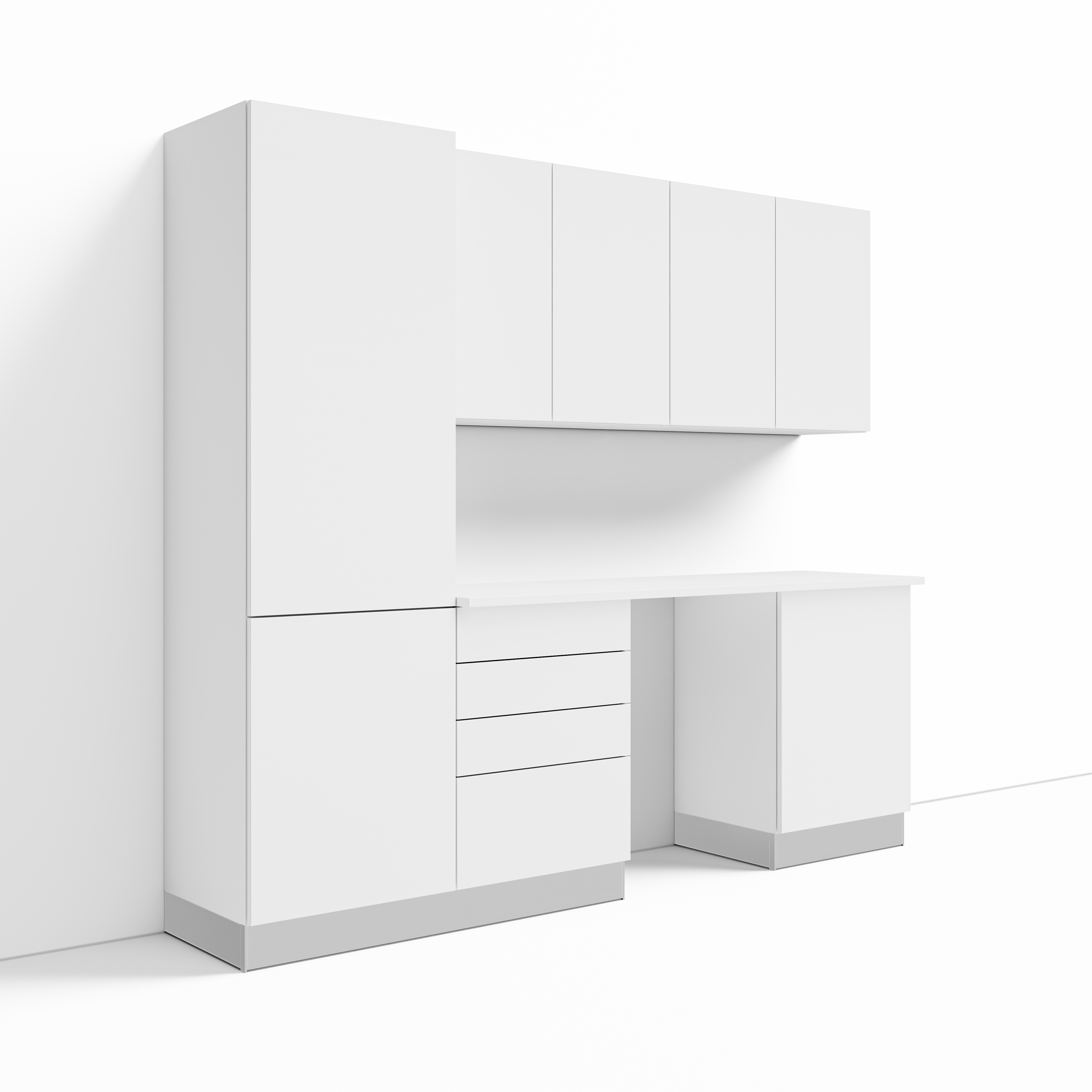 Klovo 8 ft. Workshop / Tool Bench / Maker Wall Set — 6-Piece Workshop — view 1 of 4