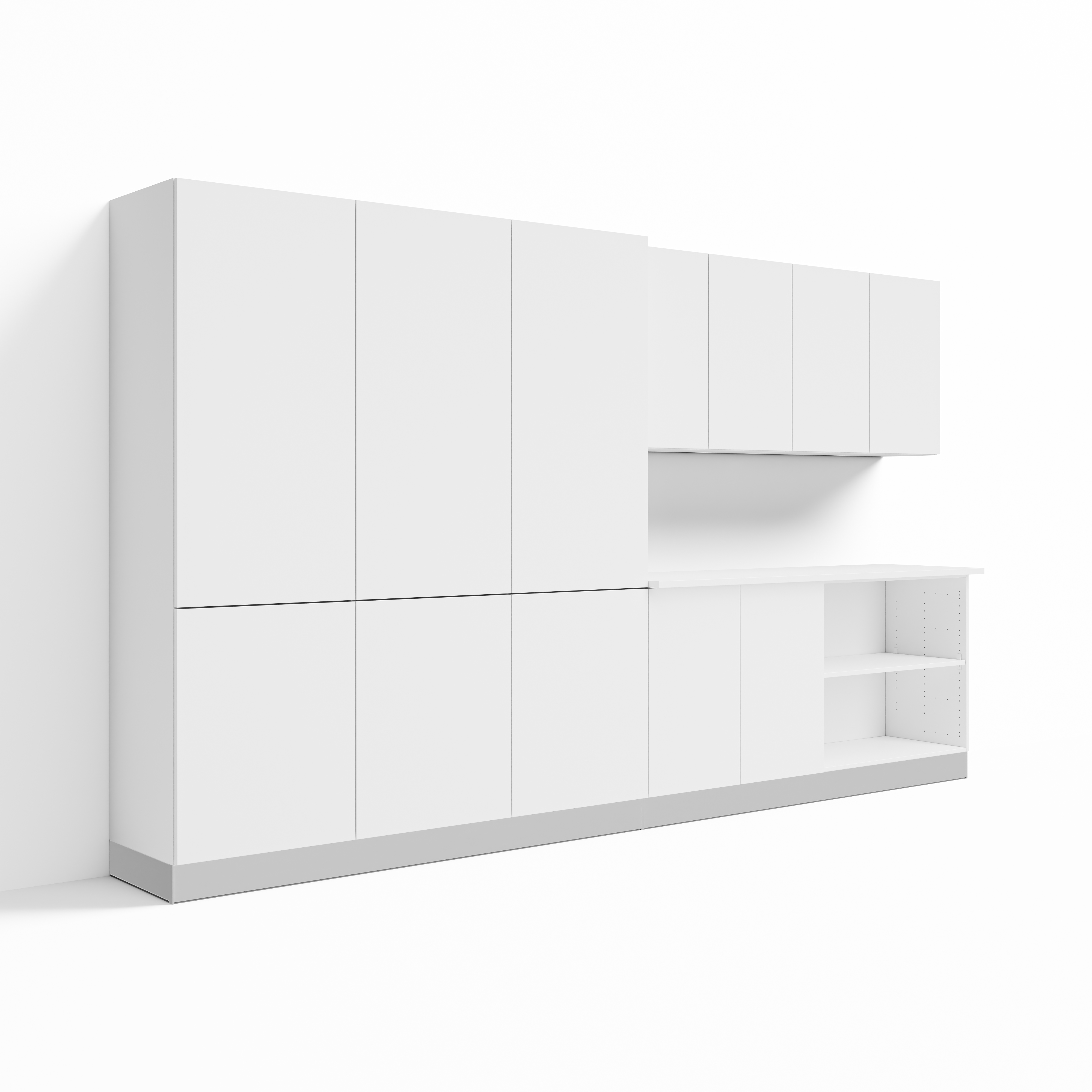 Klovo 12 ft. Family Mudroom / Drop-Zone / Entry Hall Set — 8-Piece Mudroom — view 1 of 5